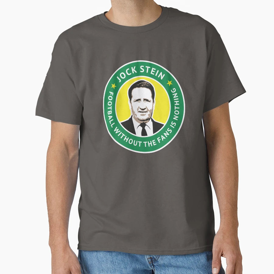 Jock Stein Celtic T-Shirt - Custom Art Print for Adults - T-Shirt, Sweatshirt, Hoodie