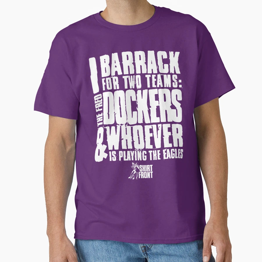 Two Teams Dockers T-Shirt - Graphic Print Men Women - T-Shirt, Sweatshirt, Hoodie
