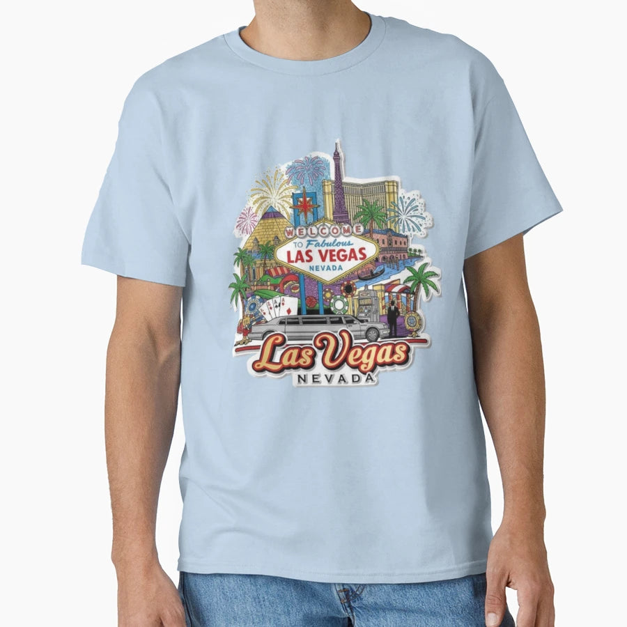 Las Vegas Nevada T-Shirt - Casual Everyday Wear for Adults - T-Shirt, Sweatshirt, Hoodie