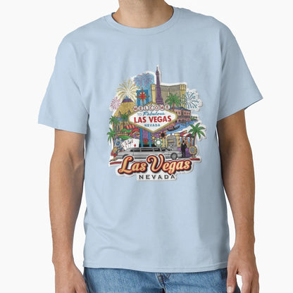 Las Vegas Nevada T-Shirt - Casual Everyday Wear for Adults - T-Shirt, Sweatshirt, Hoodie