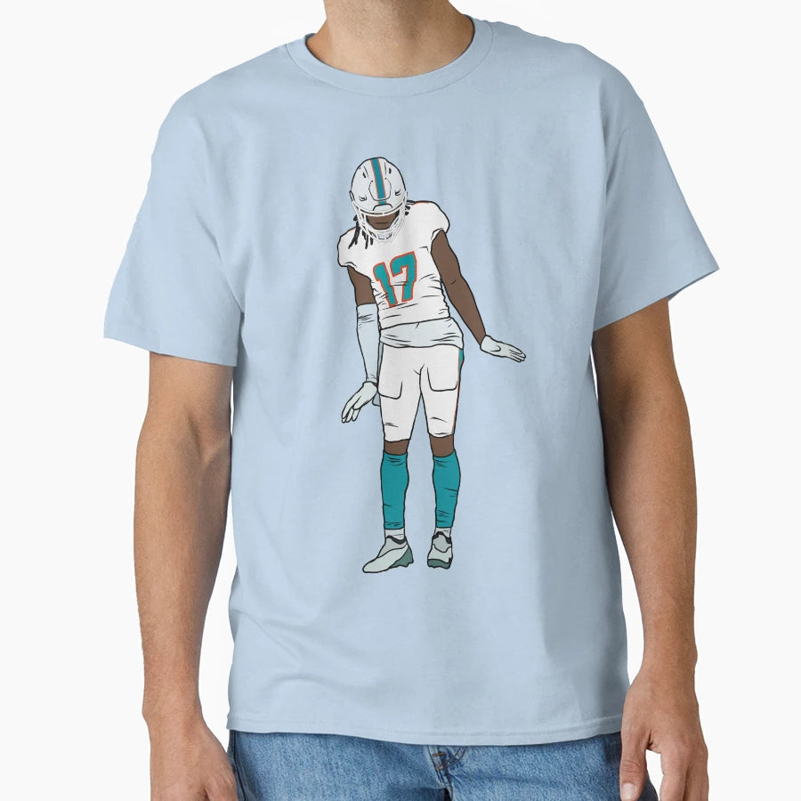 Jaylen Waddle Celebration T-Shirt - Streetwear Style for Adults - T-Shirt, Sweatshirt, Hoodie