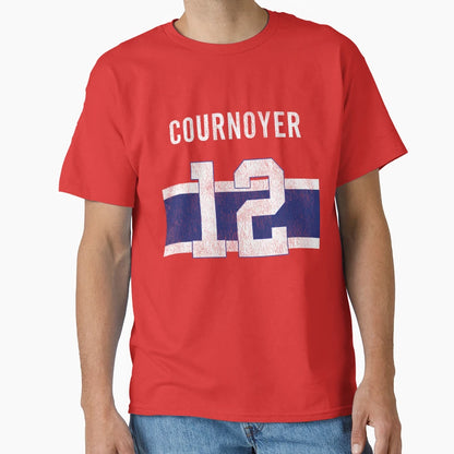 Yvan Cournoyer T-Shirt - Custom Art Print Unisex - T-Shirt, Sweatshirt, Hoodie
