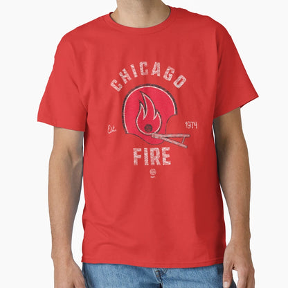 Defunct Series Chacago Fire T-Shirt - Trendy Graphic Unisex - T-Shirt, Sweatshirt, Hoodie