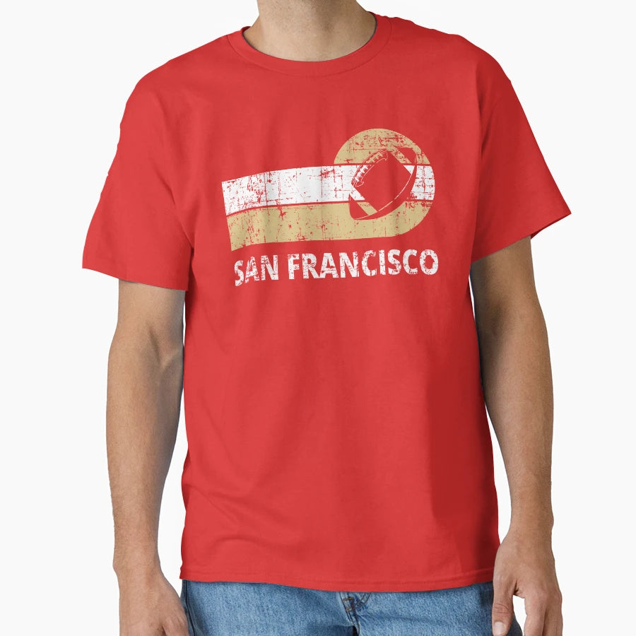 San Francisco Football Team Ii T-Shirt - Streetwear Style Men Women - T-Shirt, Sweatshirt, Hoodie