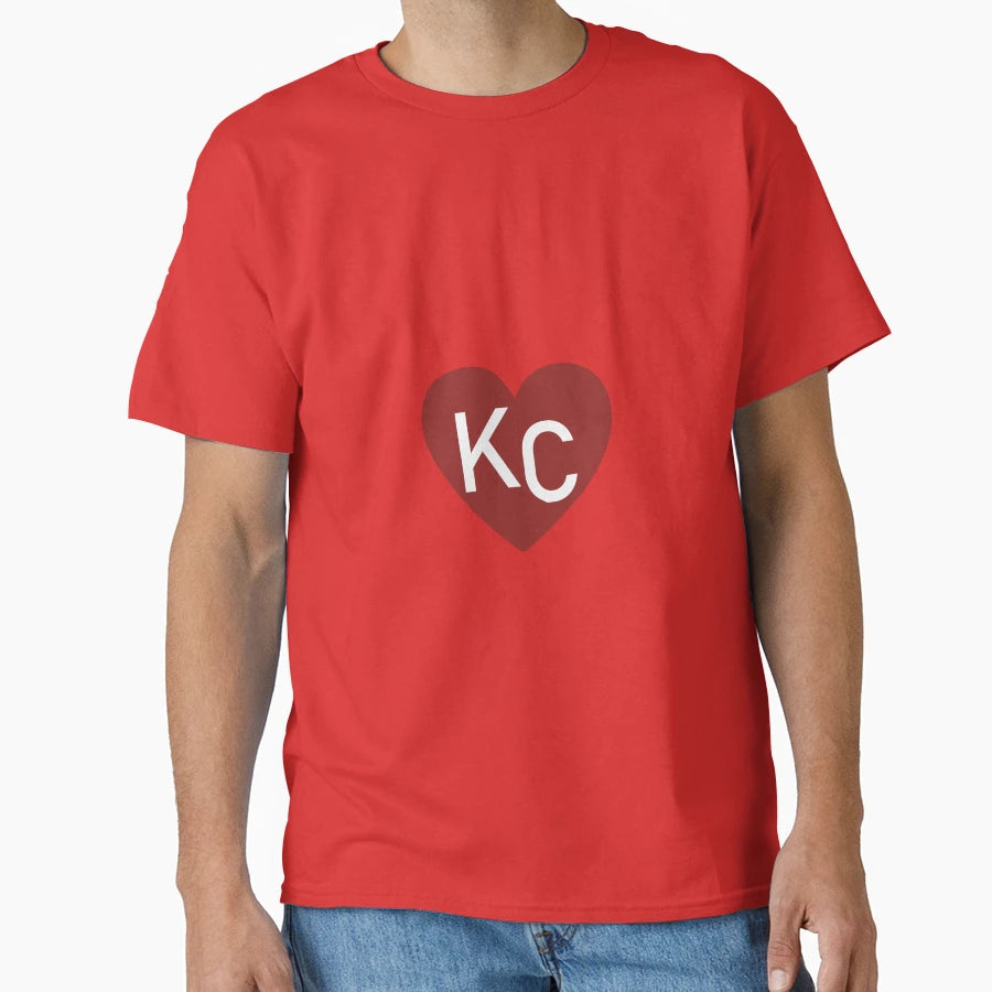 Kc Heart T-Shirt - Fun Novelty Design for Adults - T-Shirt, Sweatshirt, Hoodie