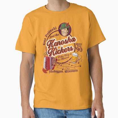 Kenosha Kickers Polka King Midwest T-Shirt - Aesthetic Graphic for Adults - T-Shirt, Sweatshirt, Hoodie