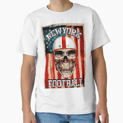 New York Football T-Shirt - Casual Everyday Wear Men Women - T-Shirt, Sweatshirt, Hoodie