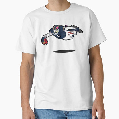 Zombie Football Player Los Angeles W T-Shirt - Streetwear Style for Adults - T-Shirt, Sweatshirt, Hoodie