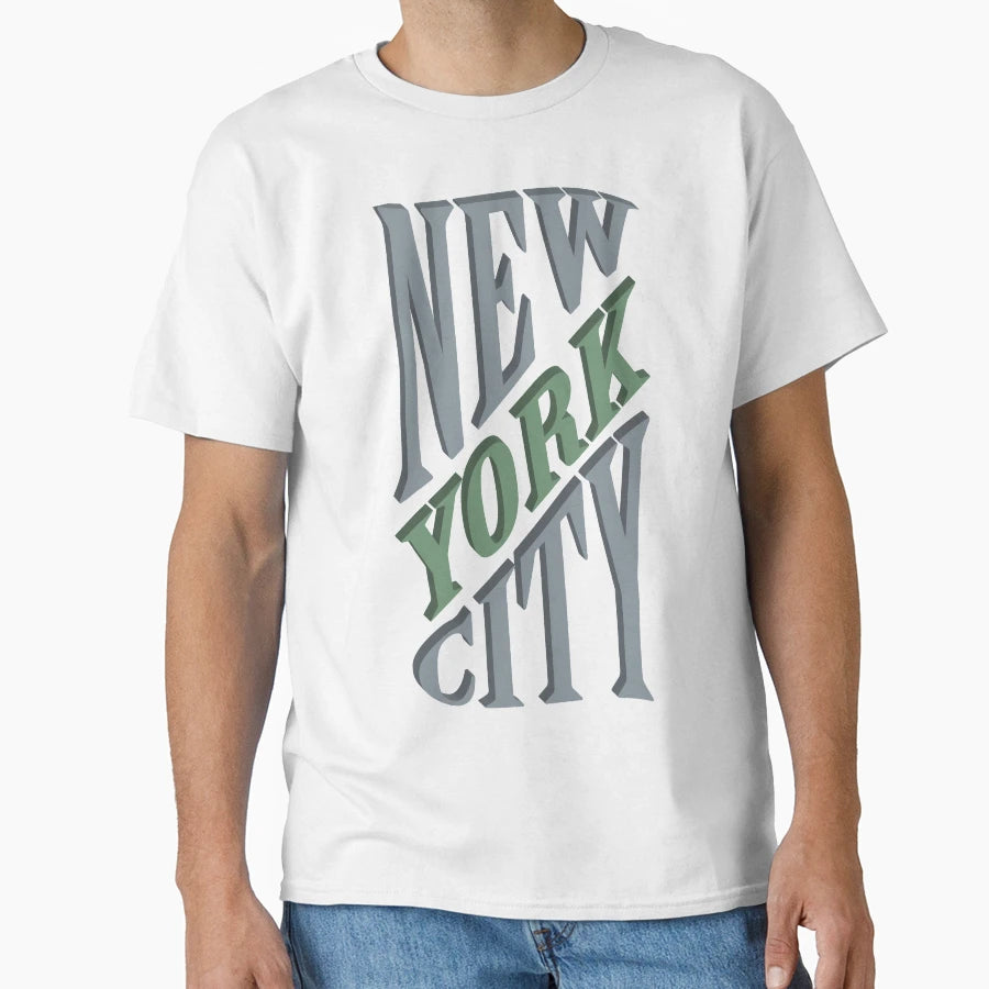 Nyc Typography New York T-Shirt - Minimalist Print Men Women - T-Shirt, Sweatshirt, Hoodie