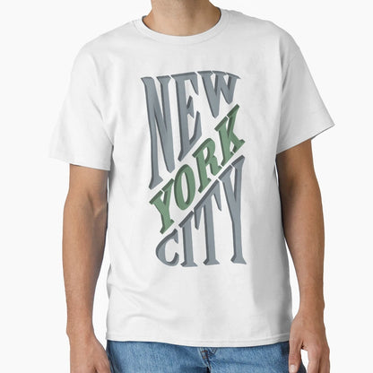 Nyc Typography New York T-Shirt - Minimalist Print Men Women - T-Shirt, Sweatshirt, Hoodie
