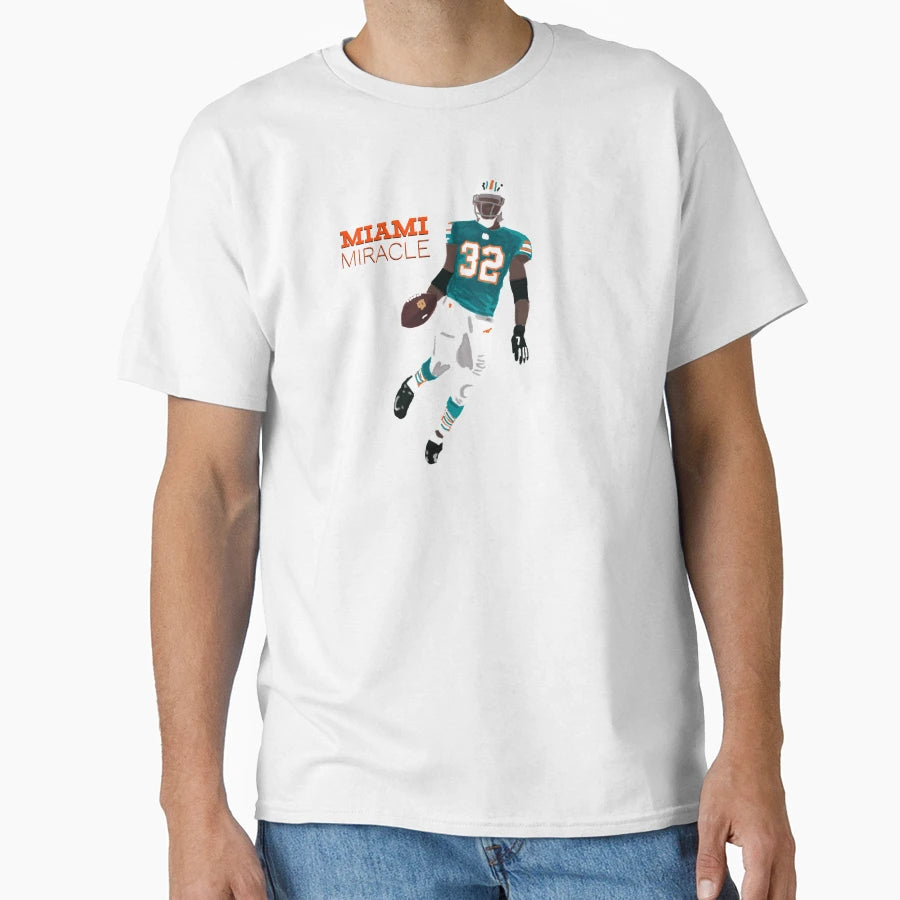 Miami Miracle Art T-Shirt - Minimalist Print Men Women - T-Shirt, Sweatshirt, Hoodie