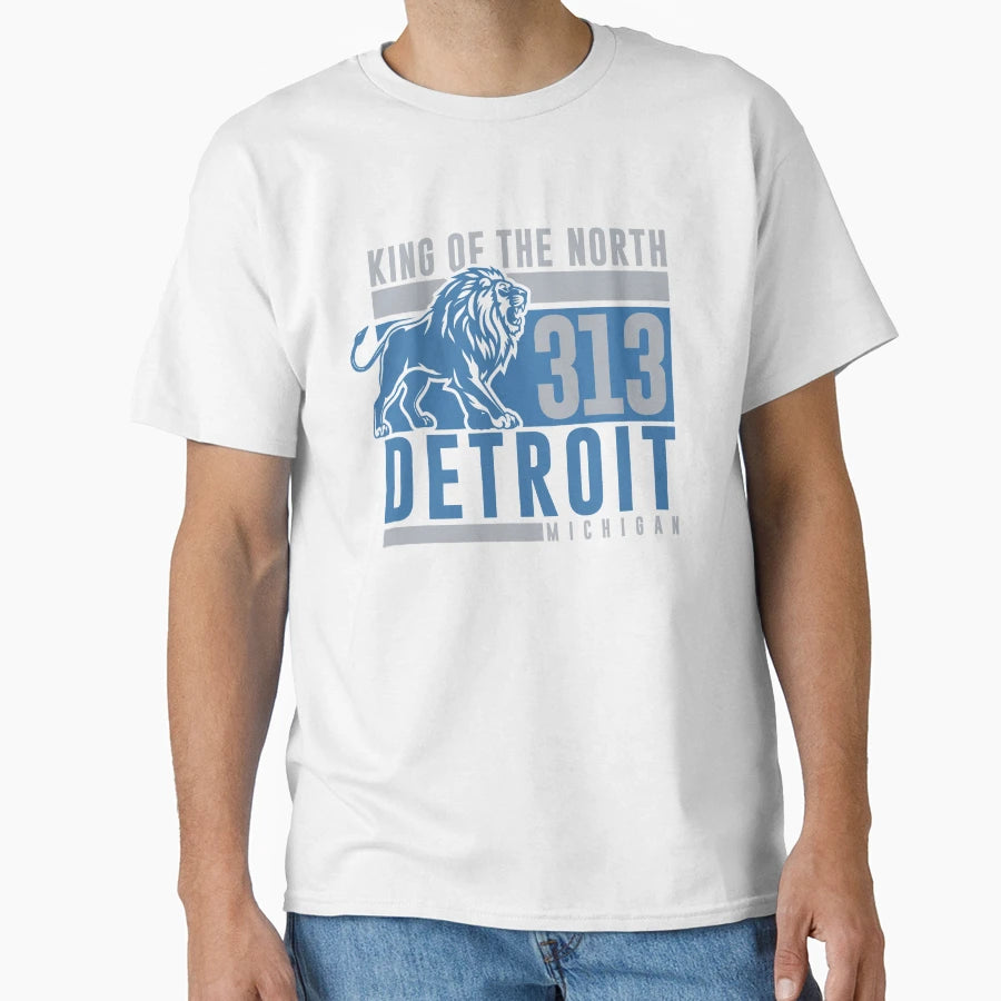 313 Lions T-Shirt - Graphic Print Unisex - T-Shirt, Sweatshirt, Hoodie