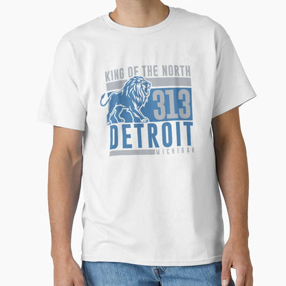 313 Lions T-Shirt - Graphic Print Unisex - T-Shirt, Sweatshirt, Hoodie