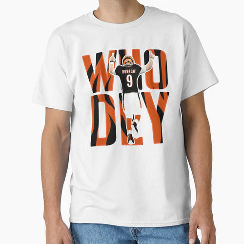 JB Who Dey American Football T-Shirt - Trendy Graphic for Adults - T-Shirt, Sweatshirt, Hoodie