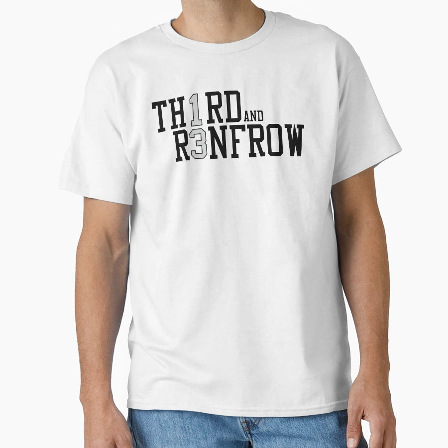 Third And Renfrow T-Shirt - Unique Graphic Unisex - T-Shirt, Sweatshirt, Hoodie