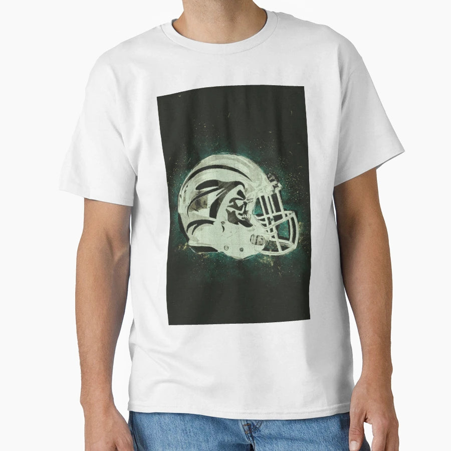 Football Helmet Abstract All T-Shirt - Custom Art Print for Adults - T-Shirt, Sweatshirt, Hoodie