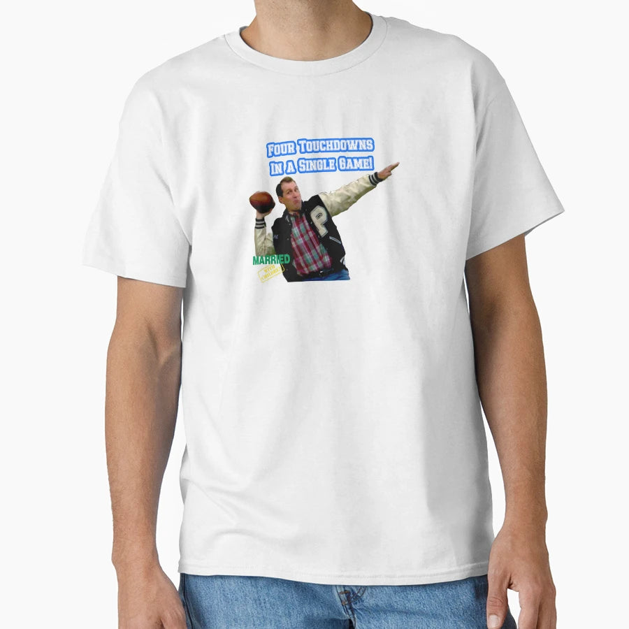Four Touchdowns Single Game T-Shirt - Custom Art Print Men Women - T-Shirt, Sweatshirt, Hoodie