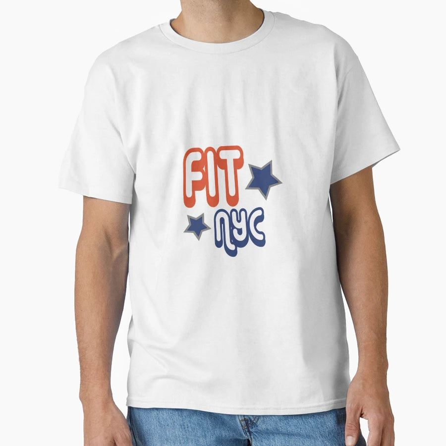 Fit Institute Nyc Stars College New T-Shirt - Minimalist Print Men Women - T-Shirt, Sweatshirt, Hoodie