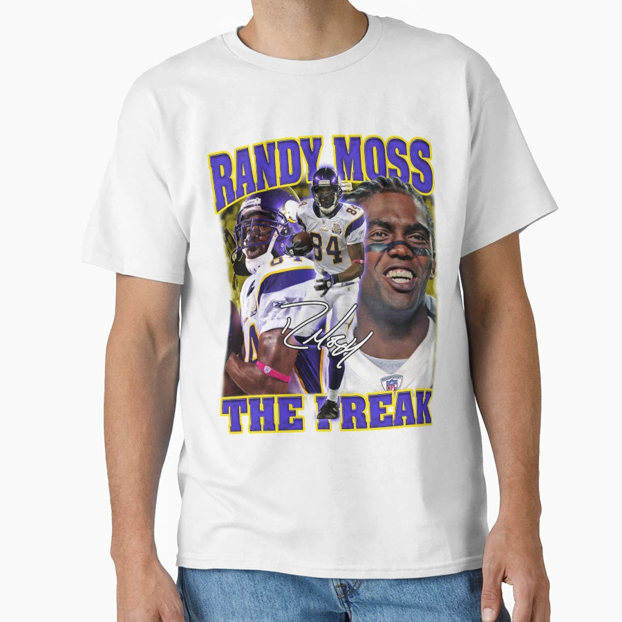 Randy Moss Straight Cash Homie T-Shirt - Aesthetic Graphic Unisex - T-Shirt, Sweatshirt, Hoodie