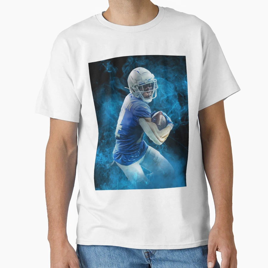 Amon Ra St Brown Detroit Sports Art T-Shirt - Aesthetic Graphic Unisex - T-Shirt, Sweatshirt, Hoodie
