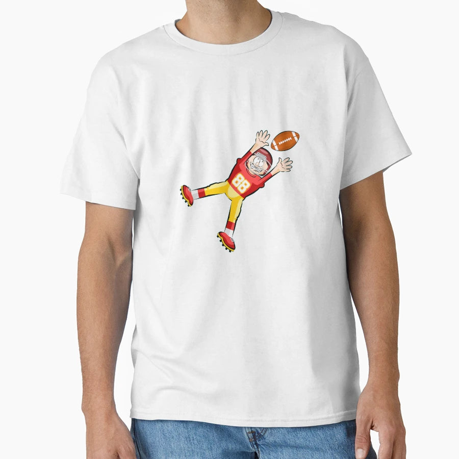 American Football Cartoon 27 41 T-Shirt - Aesthetic Graphic Men Women - T-Shirt, Sweatshirt, Hoodie