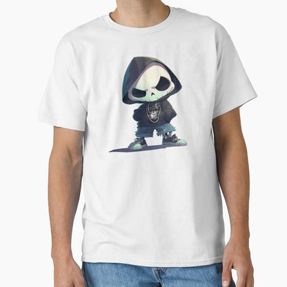 Hi Rollerskeleton T-Shirt - Casual Everyday Wear Men Women - T-Shirt, Sweatshirt, Hoodie