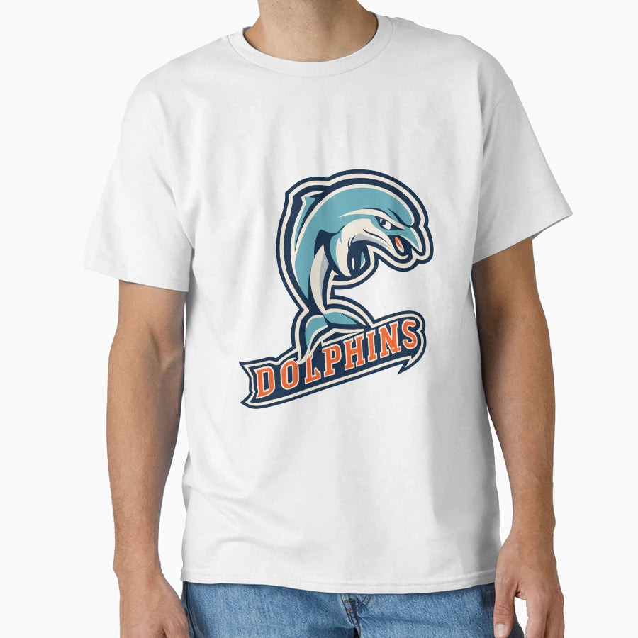 Dolphins Nrl T-Shirt - Graphic Print for Adults - T-Shirt, Sweatshirt, Hoodie