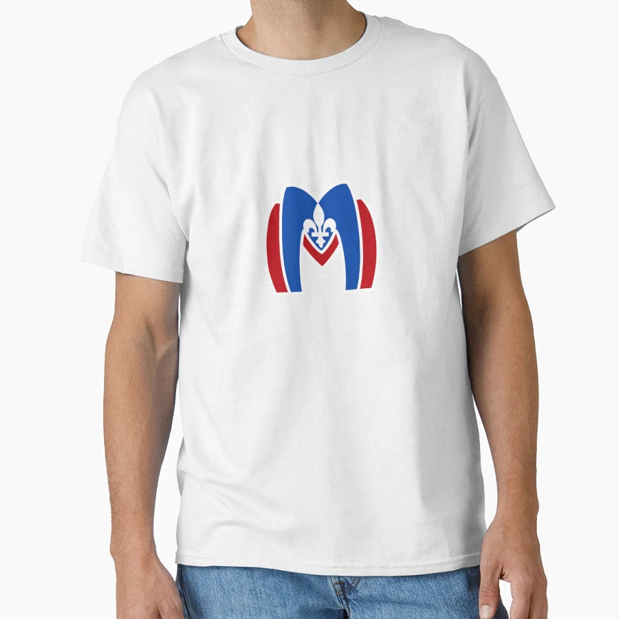 Montreal Metros Team Logo T-Shirt - Casual Everyday Wear Men Women - T-Shirt, Sweatshirt, Hoodie