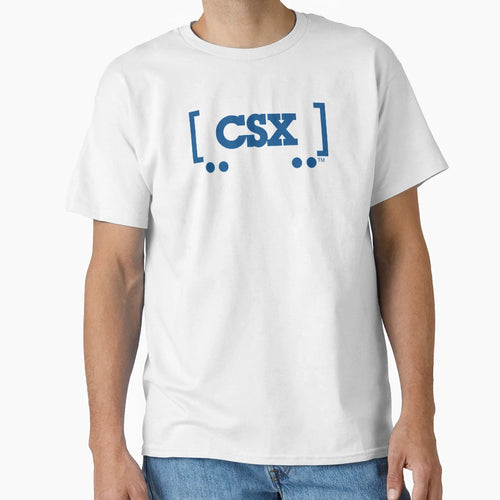 Csx Train Logo T-Shirt - Aesthetic Graphic Men Women - T-Shirt, Sweatshirt, Hoodie