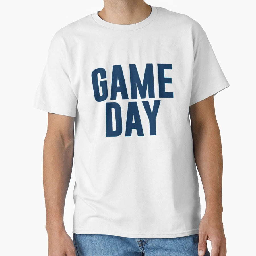 Game Day T-Shirt - Minimalist Print for Adults - T-Shirt, Sweatshirt, Hoodie