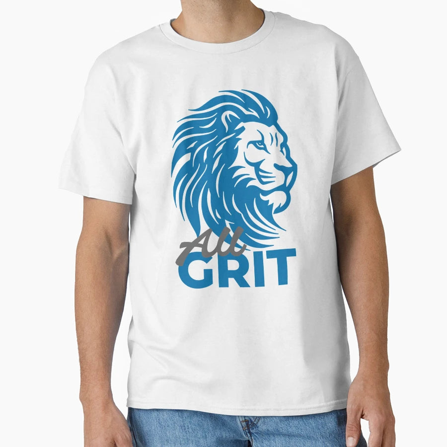 Detroit Grit Detroit All Grit T-Shirt - Novelty Apparel Unisex - T-Shirt, Sweatshirt, Hoodie