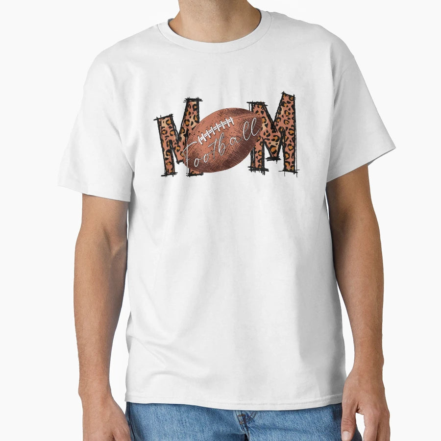 Football Mom T-Shirt - Minimalist Print for Adults - T-Shirt, Sweatshirt, Hoodie