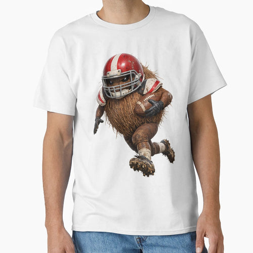 Gridiron Coconut 3D Realistic T-Shirt - Streetwear Style for Adults - T-Shirt, Sweatshirt, Hoodie