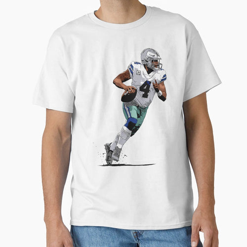 Prescott Dallas Football T-Shirt - Fun Novelty Design for Adults - T-Shirt, Sweatshirt, Hoodie
