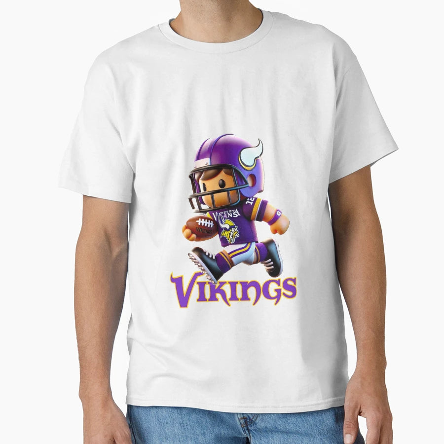 Minnesota Vikings 2 T-Shirt - Casual Everyday Wear Men Women - T-Shirt, Sweatshirt, Hoodie