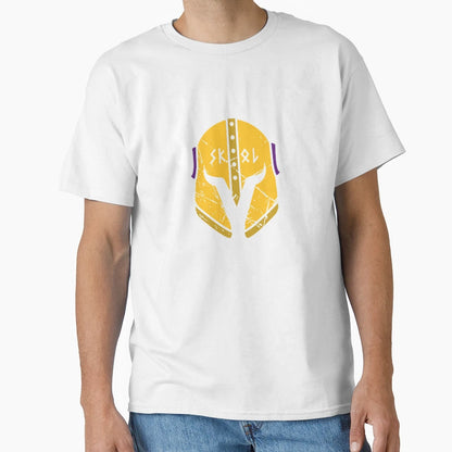Minnesota Vikings Skol Helmet T-Shirt - Fun Novelty Design Men Women - T-Shirt, Sweatshirt, Hoodie