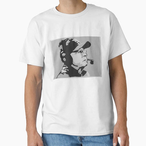 Tom Coughlin Portrait T-Shirt - Fun Novelty Design for Adults - T-Shirt, Sweatshirt, Hoodie