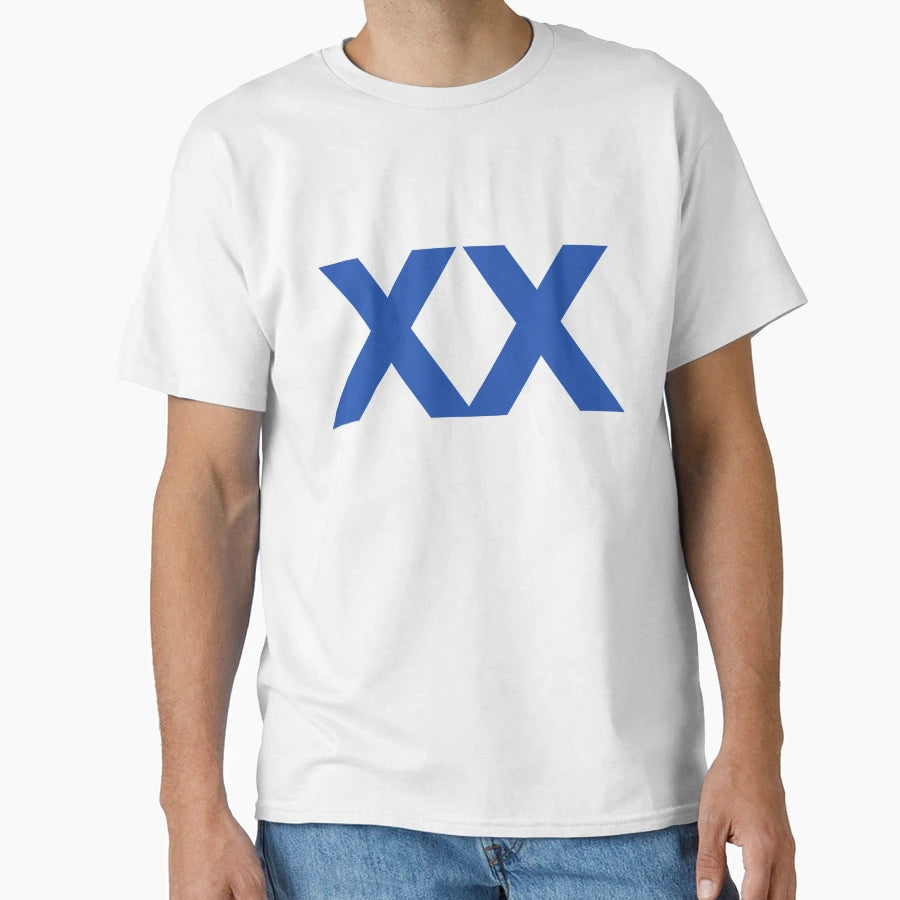 Xxc Typography Blue T-Shirt - Aesthetic Graphic Men Women - T-Shirt, Sweatshirt, Hoodie