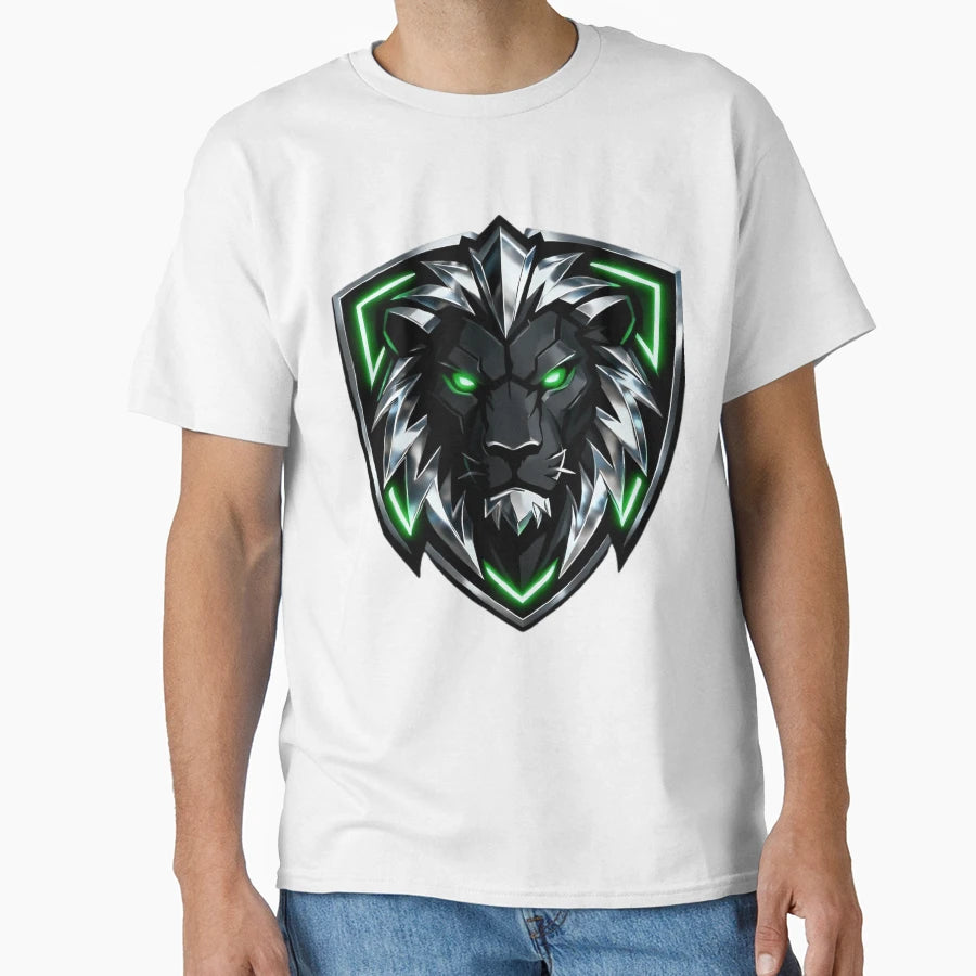 Loot Lion Logo Gaming Mascot Esports Emblem T-Shirt - Unique Graphic Unisex - T-Shirt, Sweatshirt, Hoodie