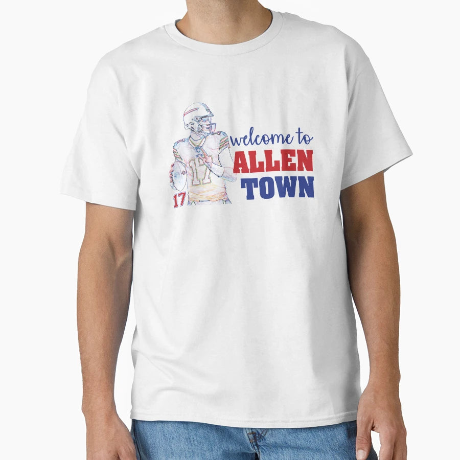 Allen Town T-Shirt - Streetwear Style Unisex - T-Shirt, Sweatshirt, Hoodie