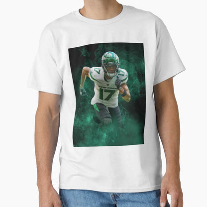 Garrett Wilson New York Sports Art T-Shirt - Casual Everyday Wear Unisex - T-Shirt, Sweatshirt, Hoodie