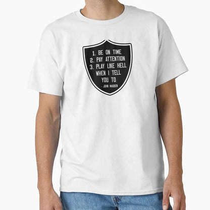 Madden Rules T-Shirt - Unique Graphic Unisex - T-Shirt, Sweatshirt, Hoodie