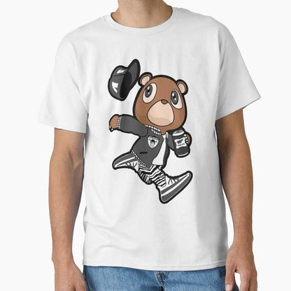 Raiders Kanye West Bear T-Shirt - Casual Everyday Wear Men Women - T-Shirt, Sweatshirt, Hoodie