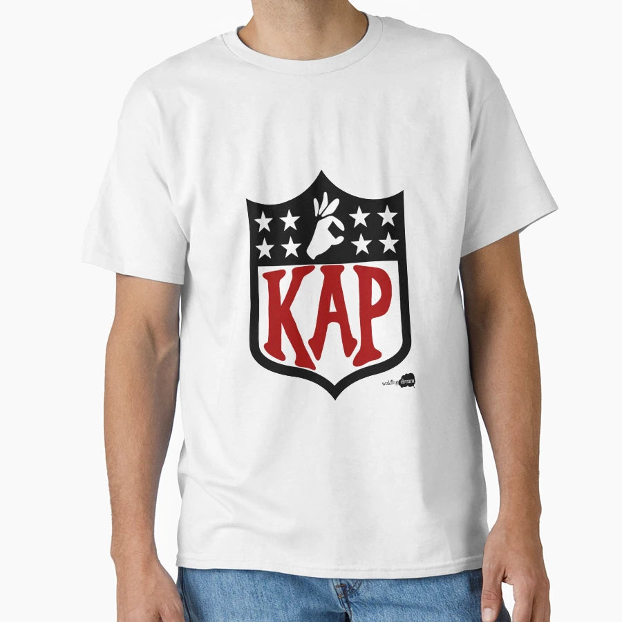 Kap We Trust Black Shield T-Shirt - Casual Everyday Wear for Adults - T-Shirt, Sweatshirt, Hoodie