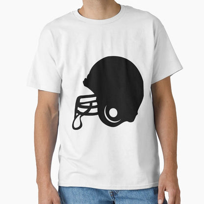 Football Helmet T-Shirt - Novelty Apparel Men Women - T-Shirt, Sweatshirt, Hoodie