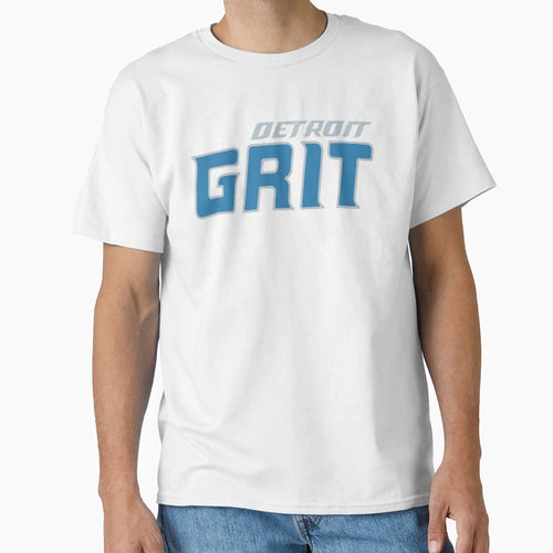 Detroit Grit T-Shirt - Unique Graphic for Adults - T-Shirt, Sweatshirt, Hoodie