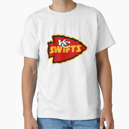 Kc Swifts Taylor Kelce Chiefs T-Shirt - Unique Graphic for Adults - T-Shirt, Sweatshirt, Hoodie