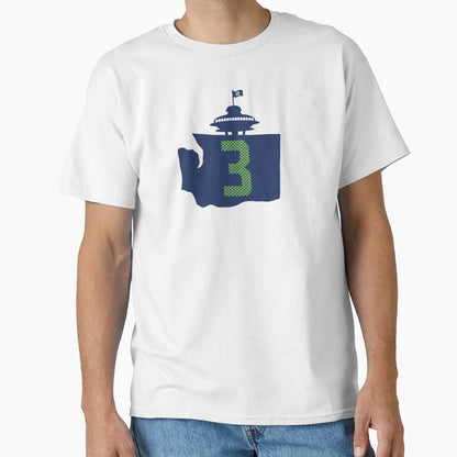 Seattle 3 T-Shirt - Casual Everyday Wear Men Women - T-Shirt, Sweatshirt, Hoodie