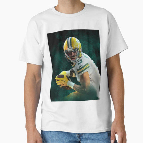 Christian Watson Green Bay Sports Art T-Shirt - Custom Art Print Men Women - T-Shirt, Sweatshirt, Hoodie