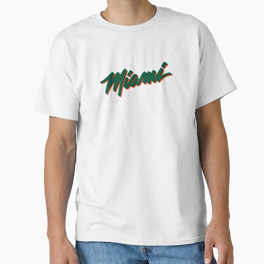 Umiami Vice Text Logo T-Shirt - Custom Art Print Men Women - T-Shirt, Sweatshirt, Hoodie